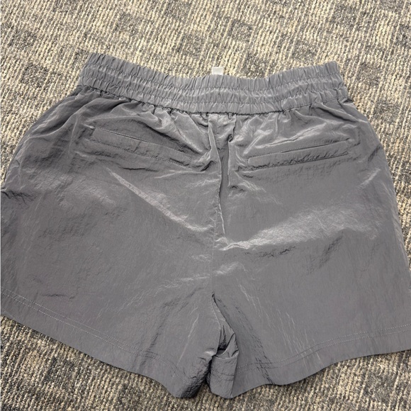 Fabletics Gray and Black Textured Shorts - Picture 7 of 11